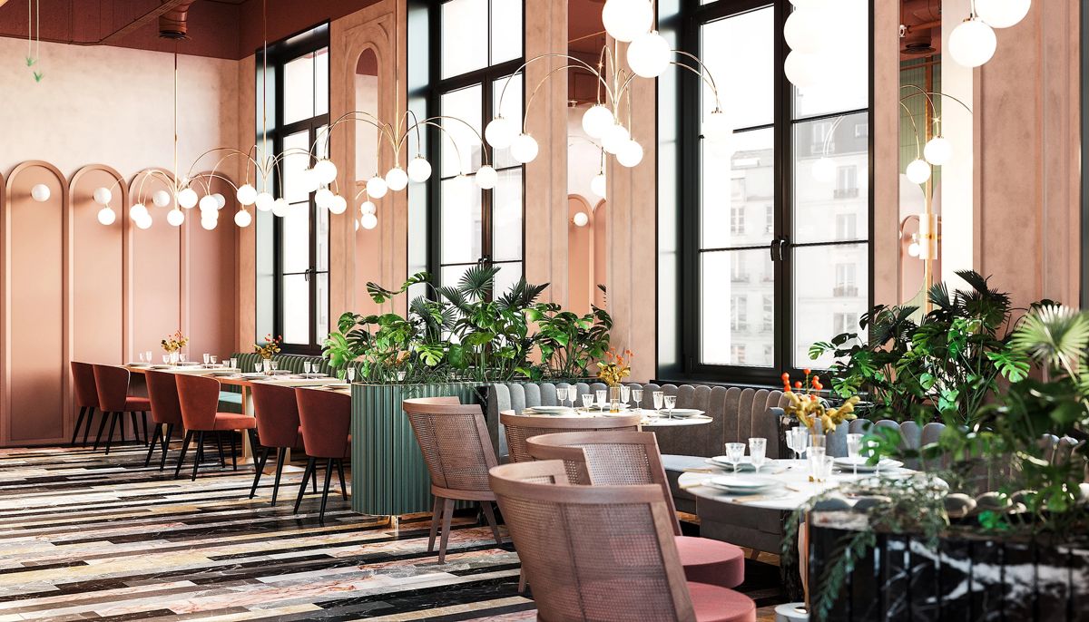 Lighting design. As an element of attracting visitors to a restaurant