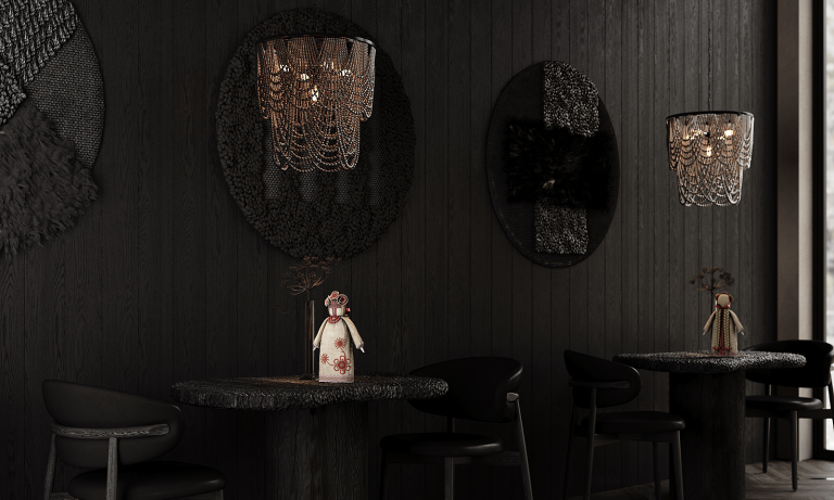 Ethno restaurant by ZIKZAK Architects