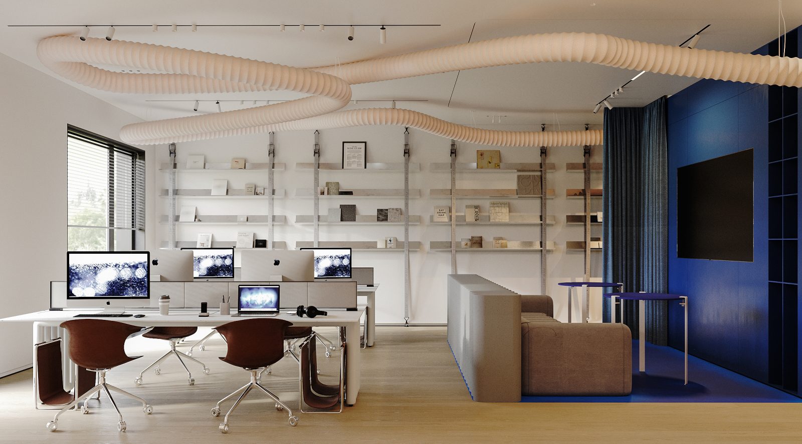 Office project for architectural and design company LEVELSTUDIO